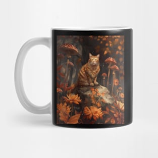 Venture Into The Cottagecore Aesthetic Cat Mug